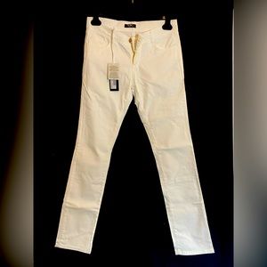 Versace Jeans Collection White Skinny Pants